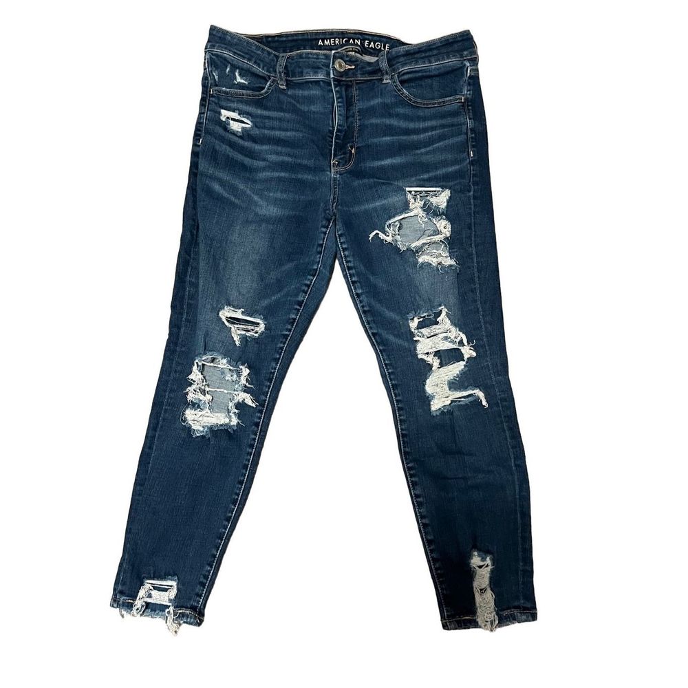 American Eagle High Rise Crop Jeggings